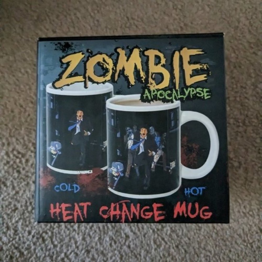 Zombie Mug Thermal Changing NIB